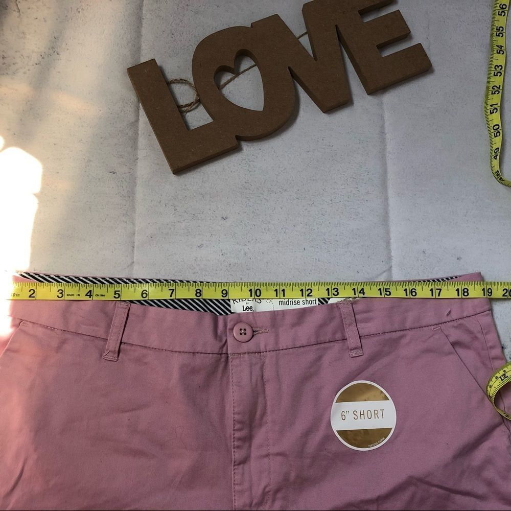 Riders by Lee Womens Mid Rise Chino Short NWT - Picture 7 of 8